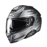 HJC I91 Dusk MC3HSF Motorcycle Flip Front Helmet Grey