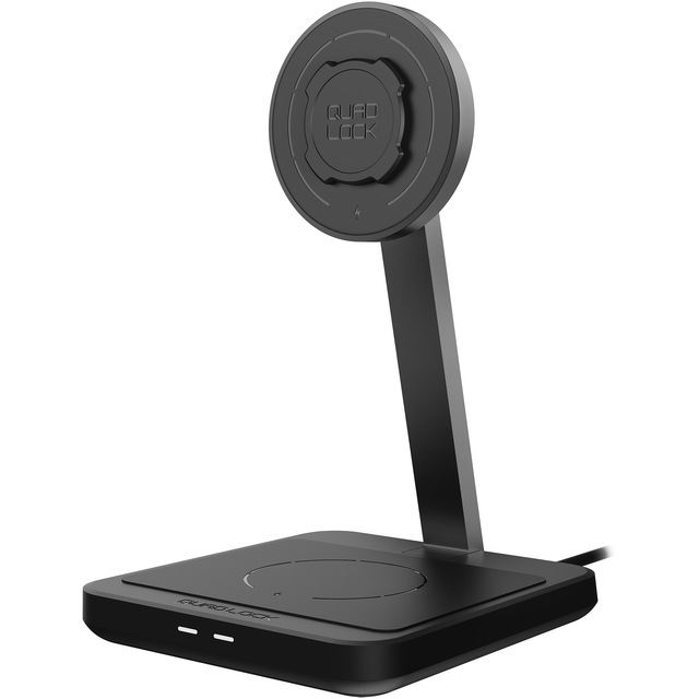 Quad Lock Dual Desktop Wireless Charge