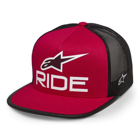 Alpinestars Ride 4.0 Trucker Hat Red Black White