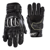 RST Tractech Evo 4 Short CE Motorcycle Leather Mens Gloves Black
