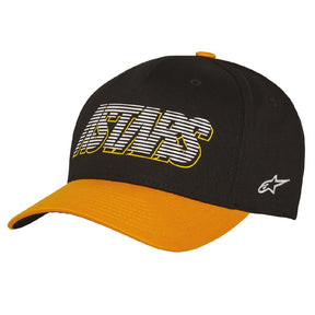 Alpinestars Lanes Hat Baseball Cap Black Orange