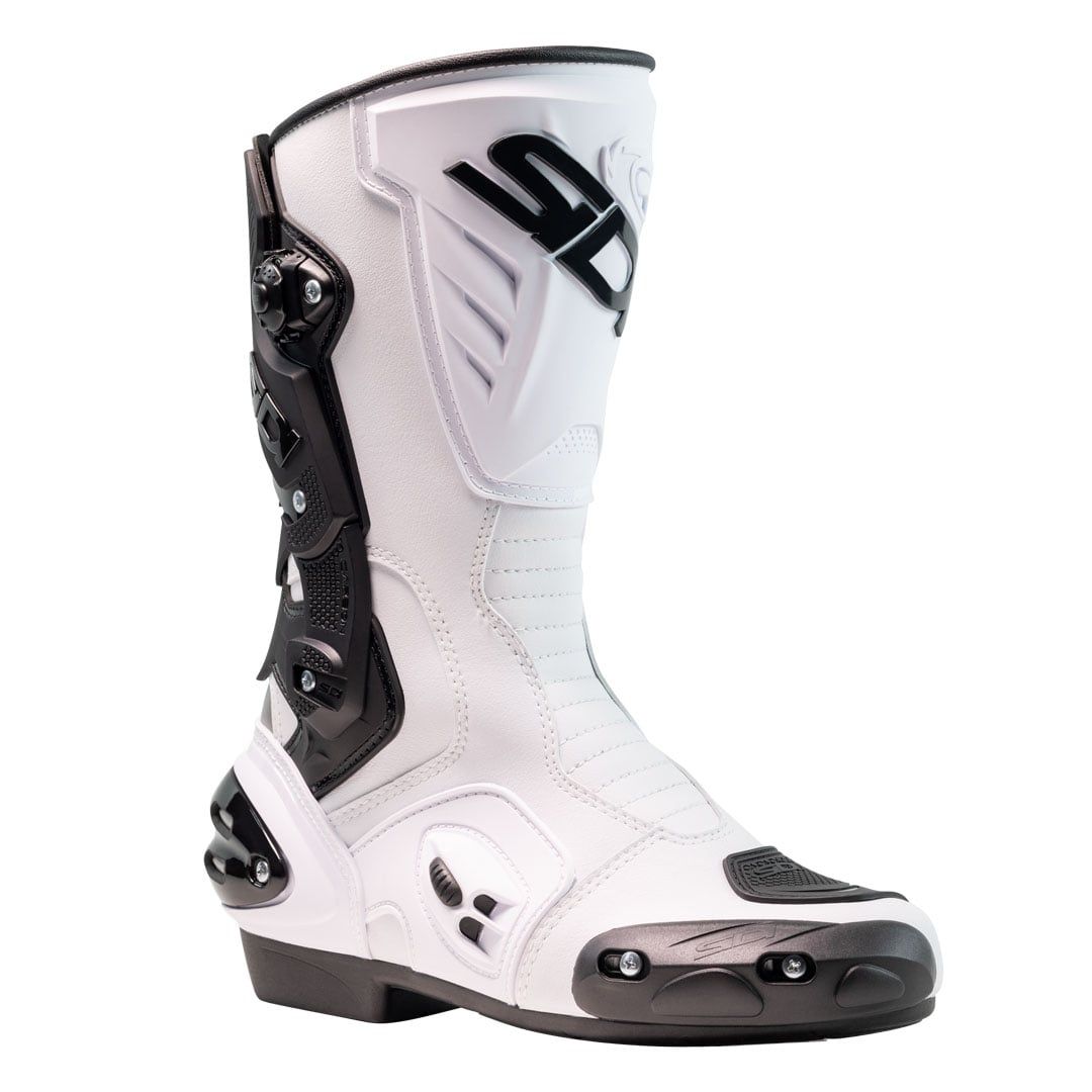 Sidi Vertigo 2 CE Motorcycle Boots White Black