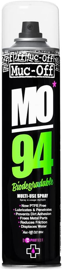 Muc-Off MO94 Biodegradable Multi-Purpose Motorcycle PTFE Spray 400ml