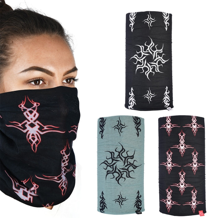 Oxford Comfy Neck Tube Base Layers Tribal 3 Pack