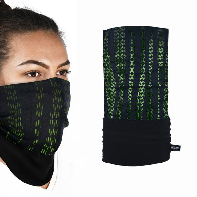 Oxford Snug Neck Tube Base Layers Haste Green