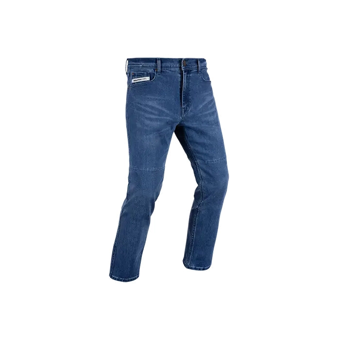 Oxford Original Approved Tailor AA Straight Motorcycle Men’s Jeans Mid Blue