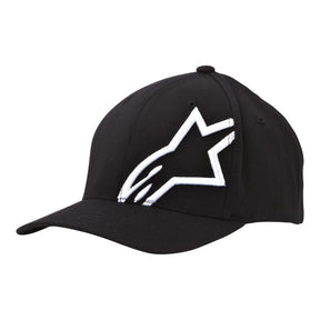 Alpinestars Corp Shift Flexfit Hat Baseball Cap Black White