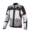 Alpinestars Andes V4 Drystar Men’s Motorcycle Jacket Grey / Black / Red