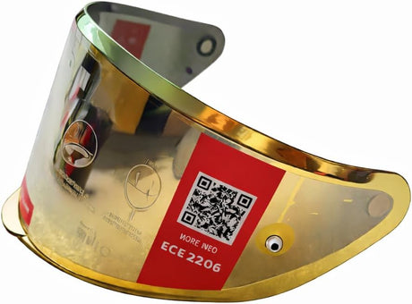 LS2 FF820 RAPID III Helmet Visor Iridium Gold