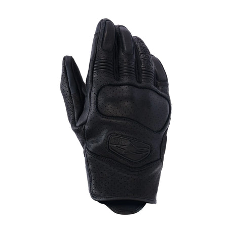 Alpinestars Mustang V3 Leather Men’s Motorcycle Gloves Black