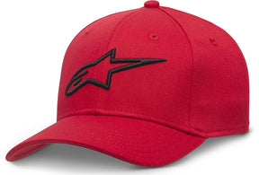 Alpinestars Ageless Curve Hat Baseball Cap Red S/M