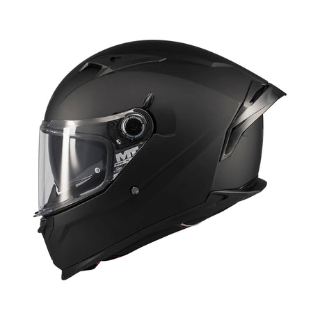 MT Braker SV Pure Motorcycle Full Face Helmet Matt Black