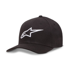 Alpinestars Ageless Curve Hat Baseball Cap Black White