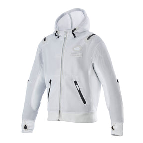 Alpinestars Moflow Armoured Hoodie Air Tech Jacket Man Grey