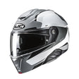 HJC I91 Felio Motorcycle Flip Front Helmet Black