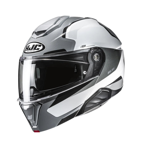 HJC I91 Felio Motorcycle Flip Front Helmet Black