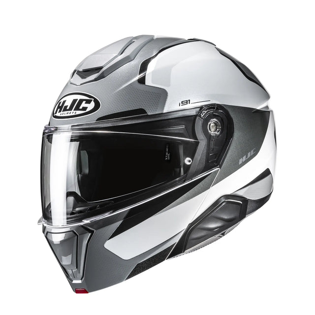 HJC I91 Felio Motorcycle Flip Front Helmet Black
