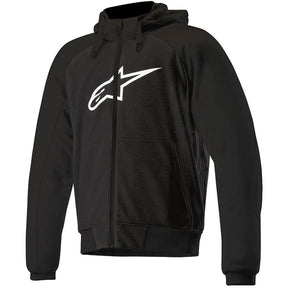 Alpinestars Chrome Sports Motorcycle Armoured Hoodie Black