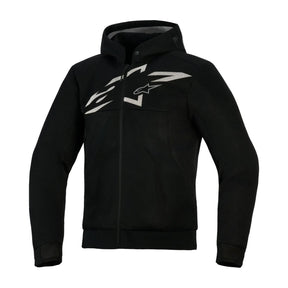 Alpinestars Chrome Superairflow Men’s Motorcycle Armoured Hoodie Black