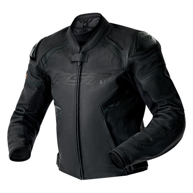 RST S1 D3O Ladies Leather Motorcycle Jacket Black