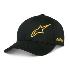 Alpinestars Sessionized Hat Baseball Cap Black Gold