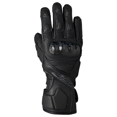RST Fulcrum CE Mens Motorcycle Leather Gloves - Black