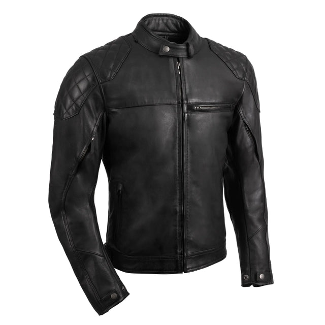 Oxford Route 73 3.0 Leather Men’s Motorcycle Jacket