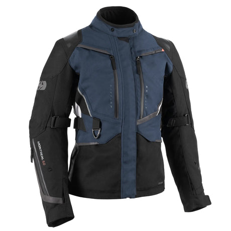 Oxford Montreal 5.0 Dry2Dry Women's Motorcycle Jacket Blue / Black / Coral