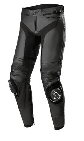 Alpinestars Missile V3 Armoured Leather Trousers Short Leg Black