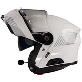 Sena Specter Smart Mesh Intercom Motorcycle Flip Front Helmet White