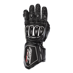 RST Tractech Evo 4 CE Mens Motorcycle Leather Gloves Black