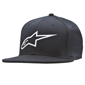 Alpinestars Ageless Flat Hat Baseball Cap Black White