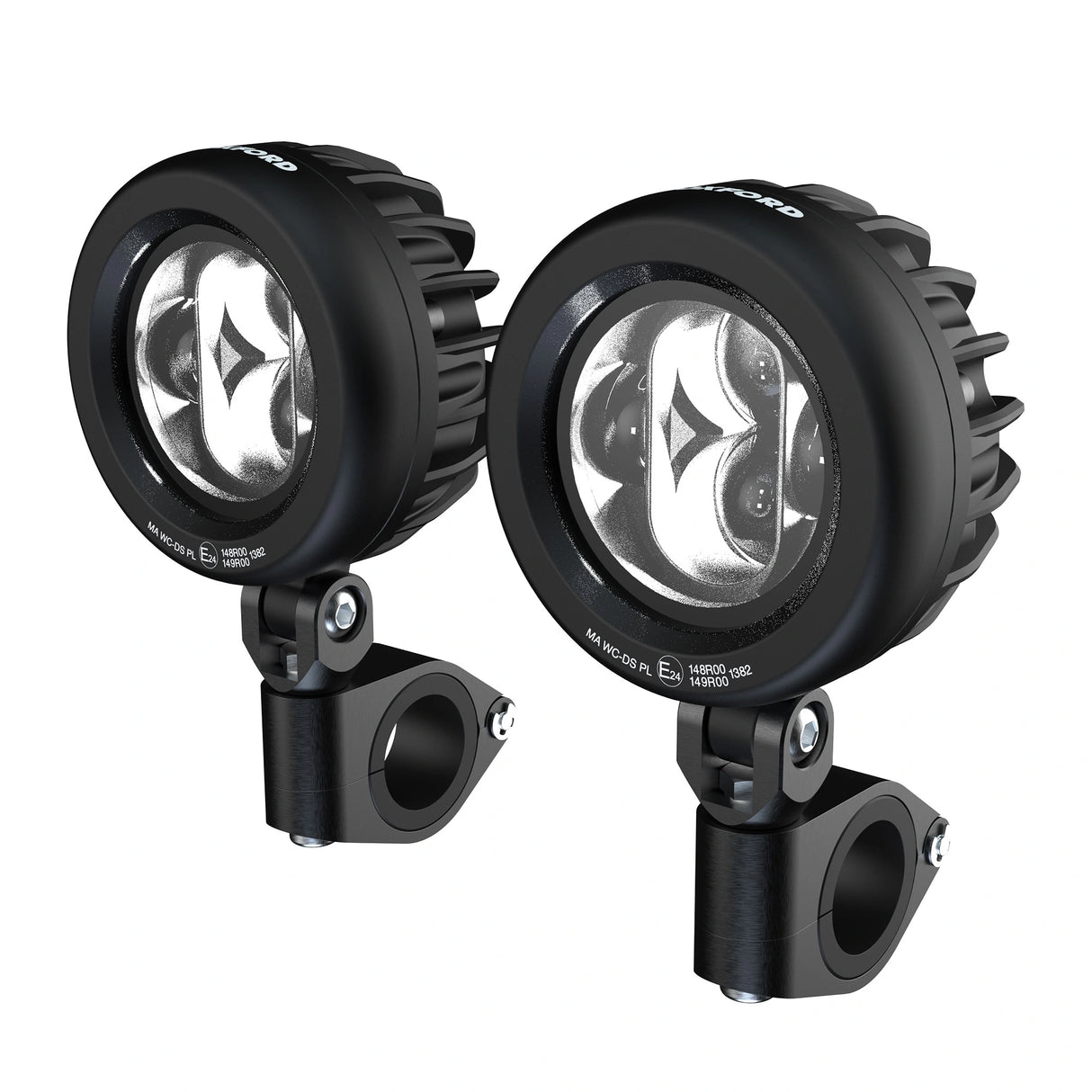 Oxford 4K Auxiliary Lights 4480 Lumens Fits 22-28mm Bars
