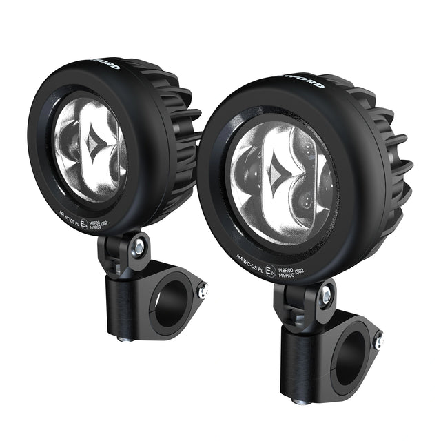 Oxford 4K Auxiliary Lights 4480 Lumens Fits 22-28mm Bars