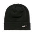 Alpinestars Metal Logo Cuff Beanie Hat Black