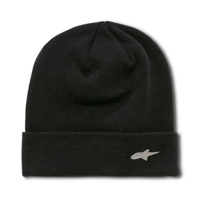 Alpinestars Metal Logo Cuff Beanie Hat Black