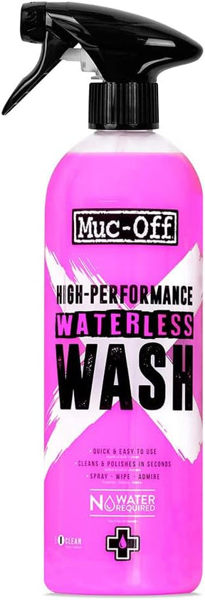 Muc-Off 1132 Waterless Wash Motorcycle Bike Cleaner Spray 750ml
