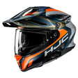 HJC RPHA 60 Quid Helmet Adventure Motorcycle Helmet Orange Black