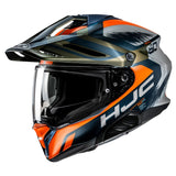 HJC RPHA 60 Quid Helmet Adventure Motorcycle Helmet Orange Black