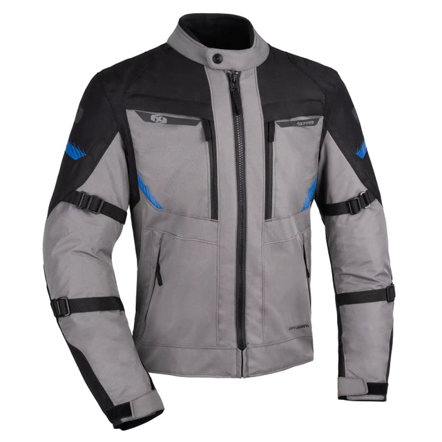 Oxford Toronto 1.0 D2D Men's Motorcycle Jacket Black / Grey / Blue