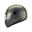 MT Jarama SV Wild Motorcycle Full Face Helmet Grey Orange
