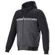 Alpinestars Chrome Street Armoured Hoodie Motorcycle Jacket Black