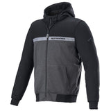 Alpinestars Chrome Street Armoured Hoodie Motorcycle Jacket Black