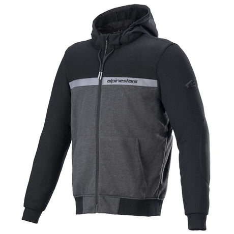 Alpinestars Chrome Street Armoured Hoodie Motorcycle Jacket Black