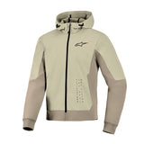 Alpinestars Radium Tech Motorcycle Armoured Hoodie Mastic Aluminum