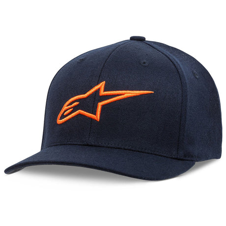 Alpinestars Ageless Curve Hat Baseball Cap Blue Orange L / XL