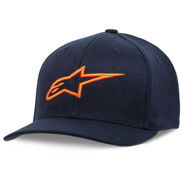 Alpinestars Ageless Curve Hat Baseball Cap Blue Orange L / XL