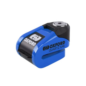 Oxford LK906 Quartz XA6 Motorcycle Alarm Disc Lock Blue