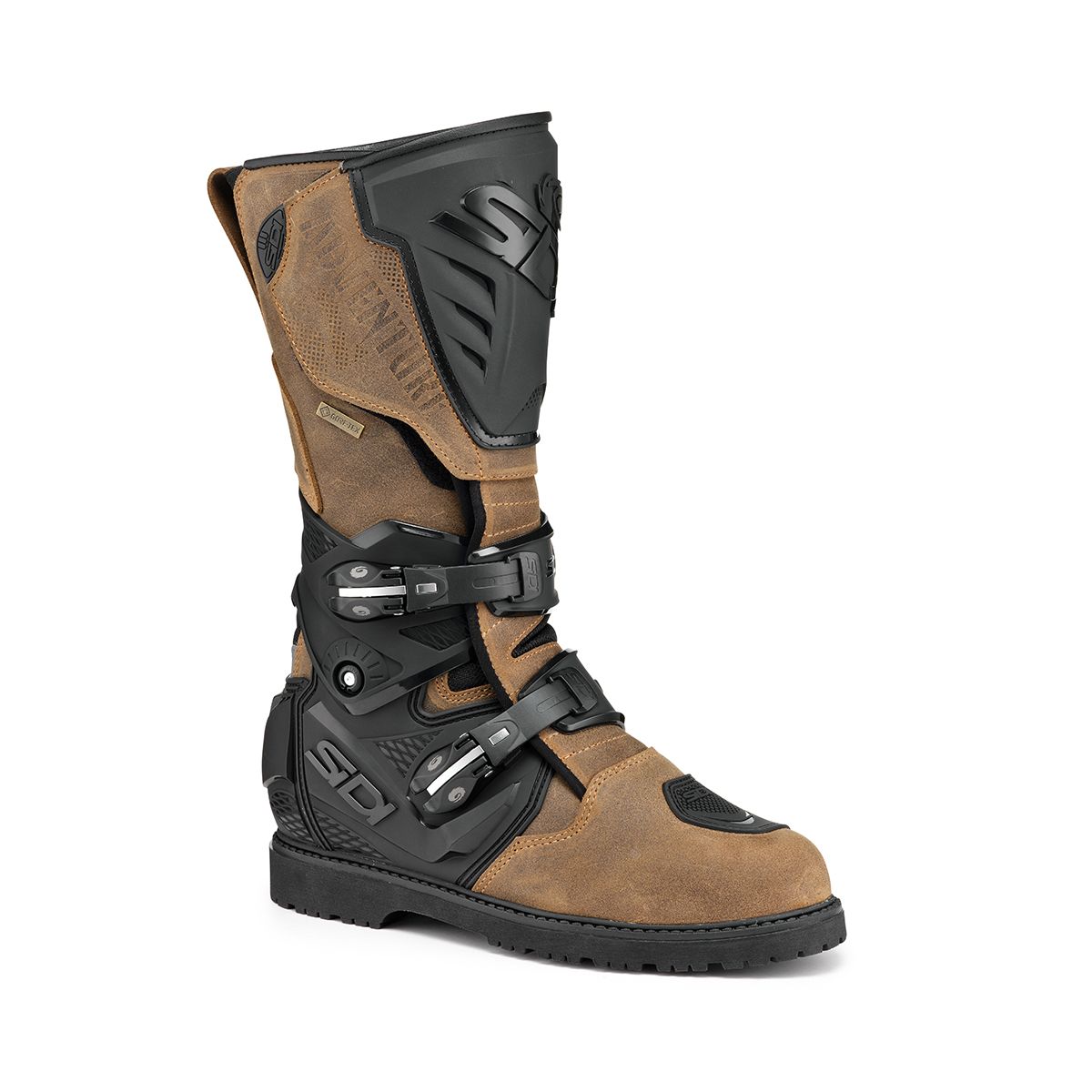 Sidi Adventure 2 Gore-Tex Motorcycle Boots Tobacco