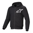 Alpinestars Chrome V2 Sport Men’s Motorcycle Armoured Hoodie Black / White